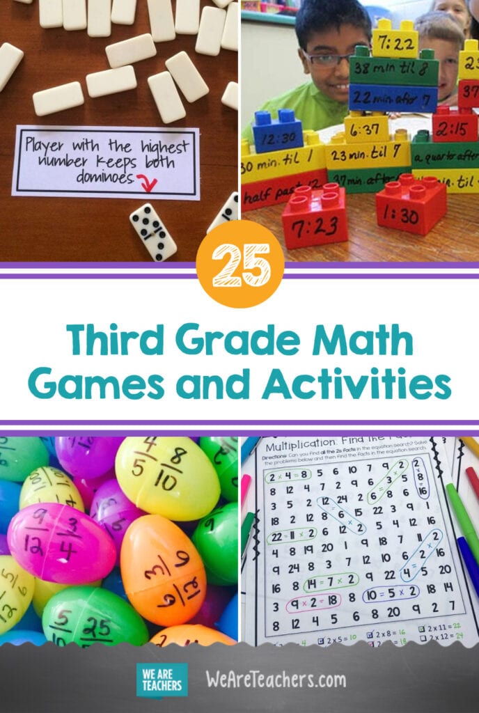 25 Third Grade Math Games and Activities That Really Keep Kids Engaged