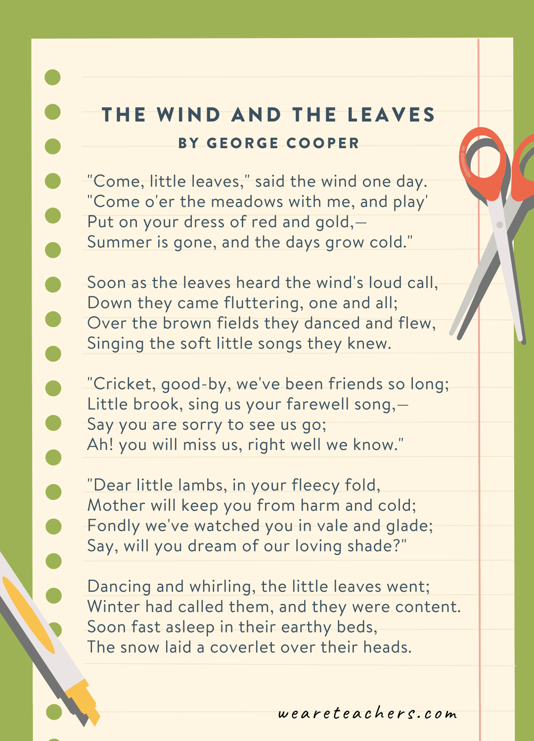 22. The Wind and the Leaves by George Cooper