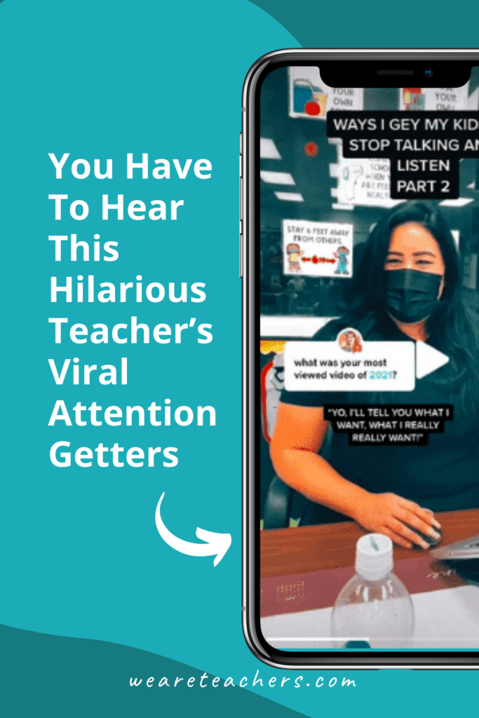 You Have To Hear This Hilarious Teacher's Viral Attention-Getters