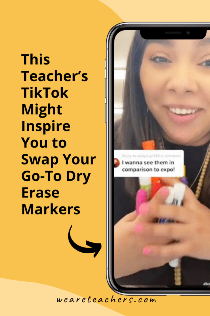 This Teacher’s TikTok Might Inspire You to Swap Your Go-To Dry Erase Markers