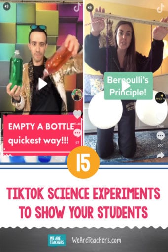 science experiments tiktok