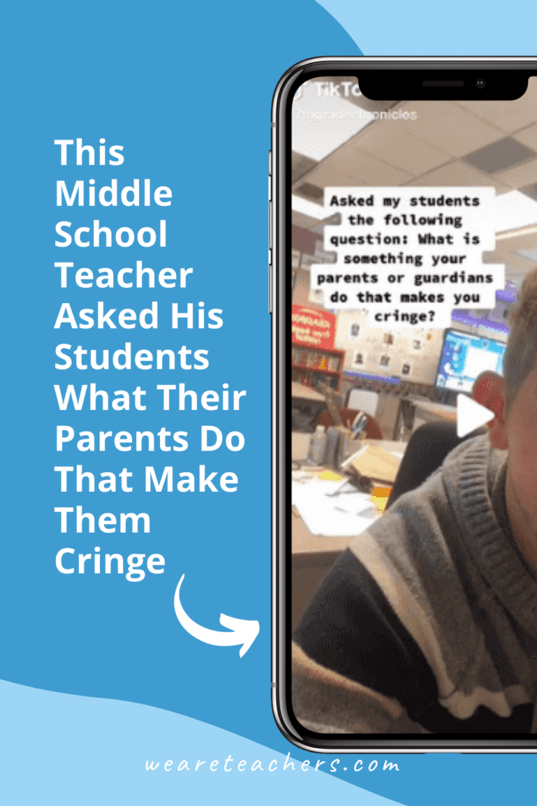 Middle Schoolers Are Embarrassed by Their Parents, and It’s on Video!