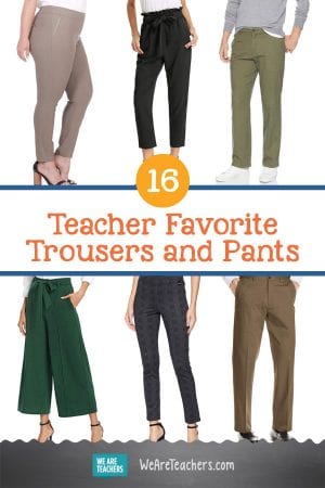 cute teacher pants