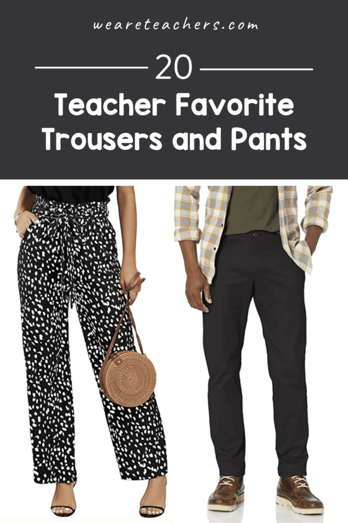 20 Teacher Favorite Trousers and Pants (For When You Can't Wear Jeans!)