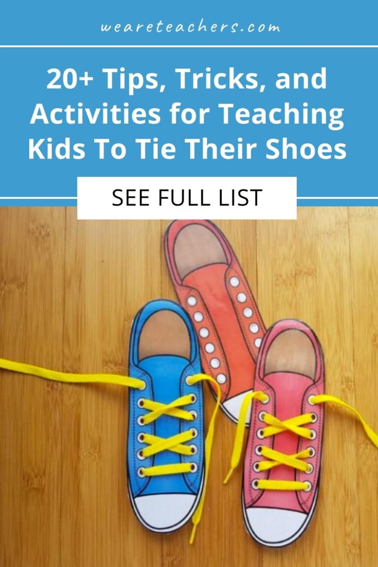 How To Teach Kids To Tie Shoes 20 Tips Tricks And Activities   Tying Shoes 768x1152 