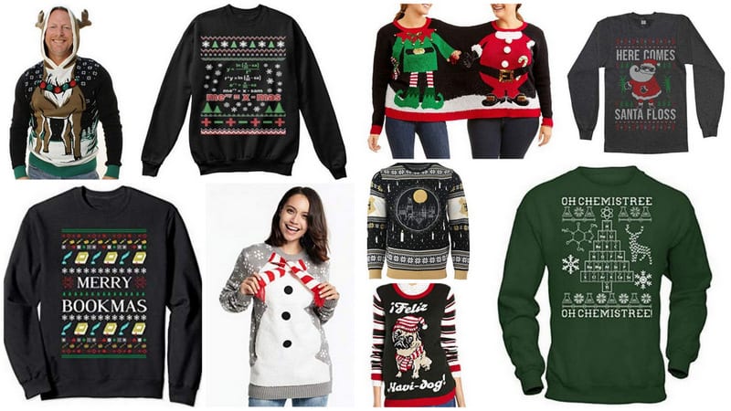 ugly christmas hoodies 2018