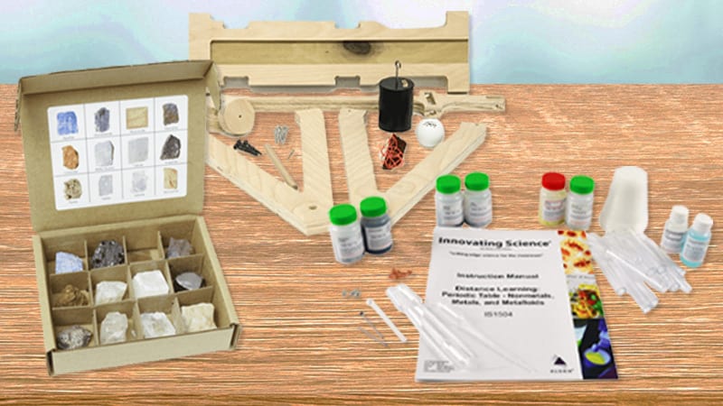 Science kits for distance learning