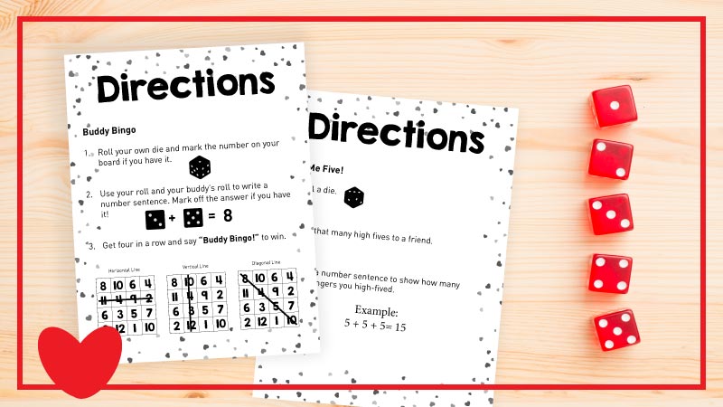 Free Printable Valentine's Day Centers for the Classroom - Math & Literacy