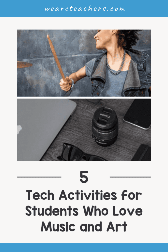 5 Creative Tech Activities for Students Who Love Music and Art