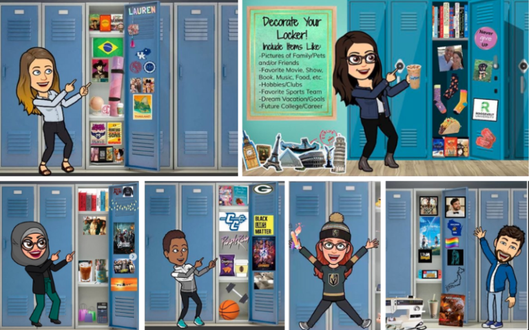 Teachers Are Creating Their Virtual Bitmoji Locker