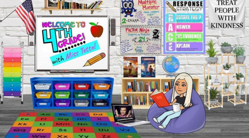 Virtual bulletin boards and anchor charts