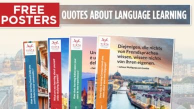 Quotes About Language Learning - Free Posters
