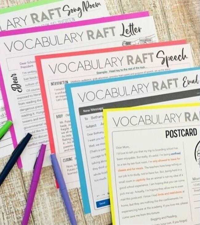 20 meaningful vocabulary activities for every grade