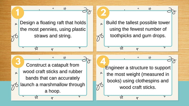 25 quick and easy fifth grade stem challenges free printable