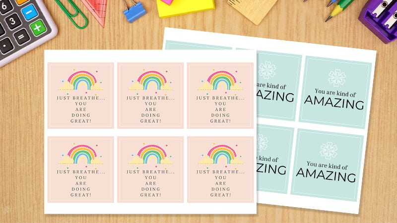 Free Printable Motivational Cards For Students We Are Teachers