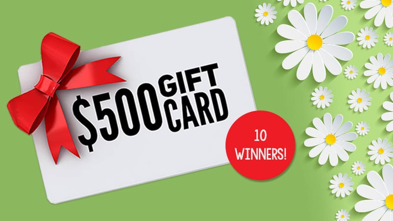 Win a $500 gift card