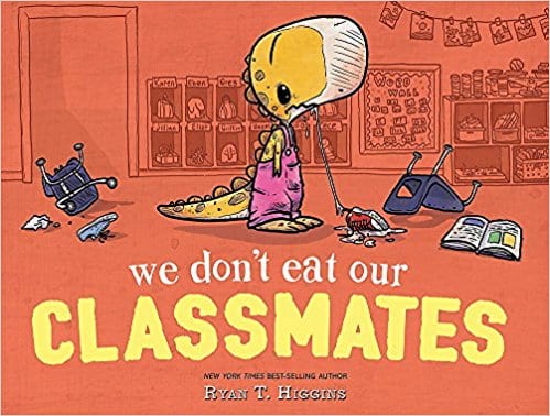 We Don't Eat Our Classmates book cover 