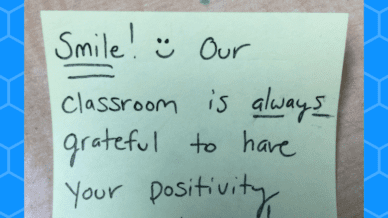 Why I Leave Positive Post It Notes for My Fourth Graders