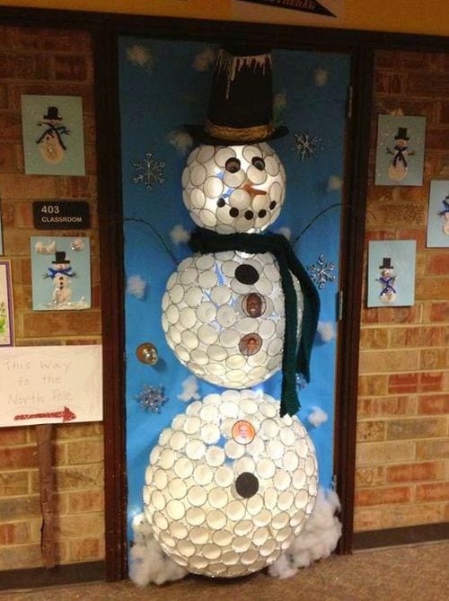 Winter Classroom Doors Janice McCarthy Pinterest-001