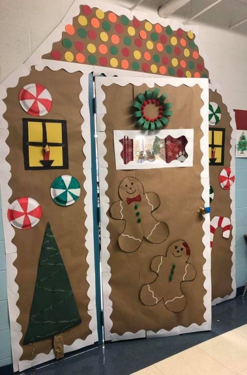 Christmas Door Decoration Ideas For School 2021