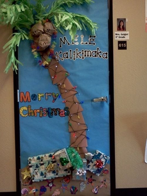 33 Amazing Classroom Doors for Winter and the Holidays