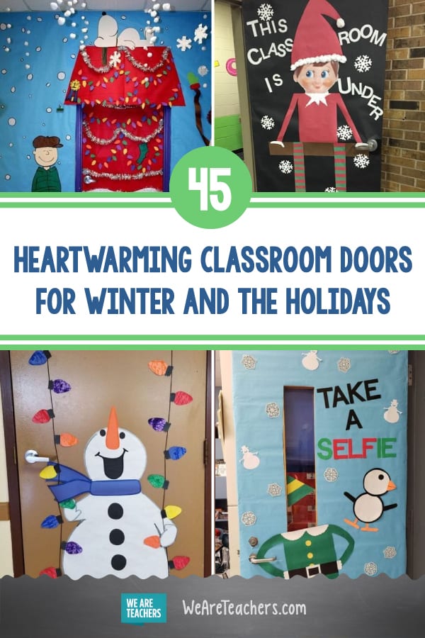 45 Heartwarming Classroom Doors for Winter and the Holidays