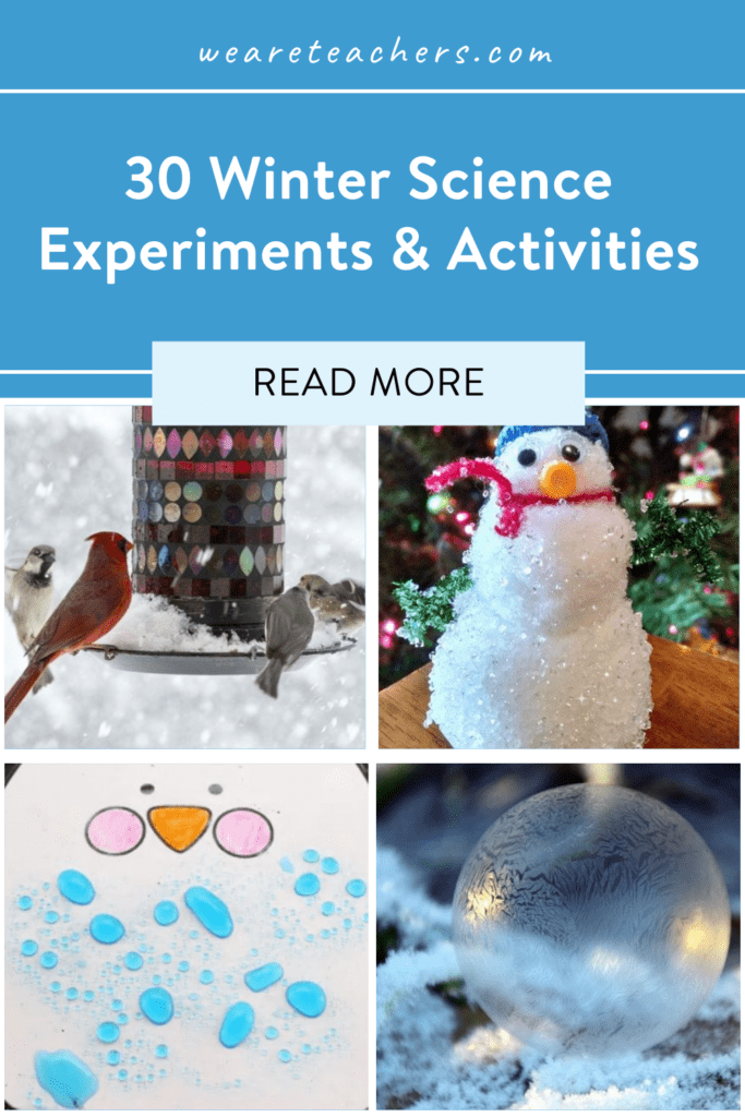 30 of the Coolest Winter Science Experiments and Activities