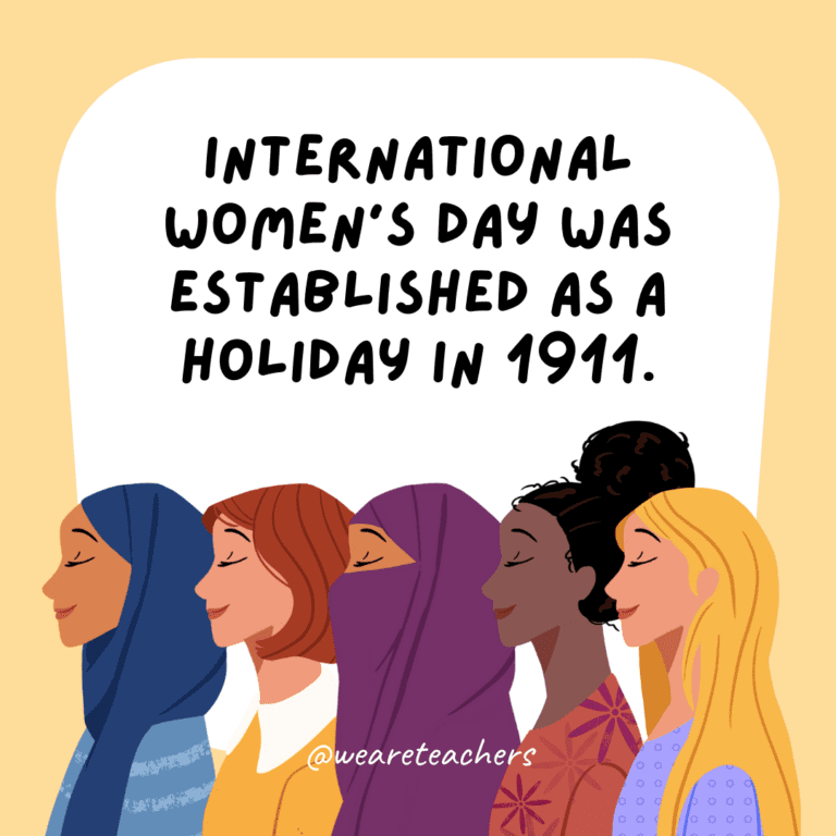 25 Women's History Month Facts for Kids We Are Teachers