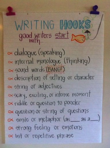 types of hook for an essay