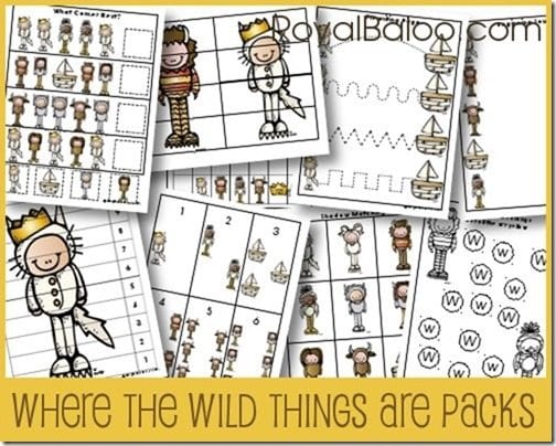 Where the WIld Things Are Activities