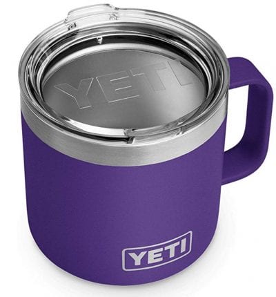 Taza púrpura Yeti - Ideas de regalos para compañeros de trabajo