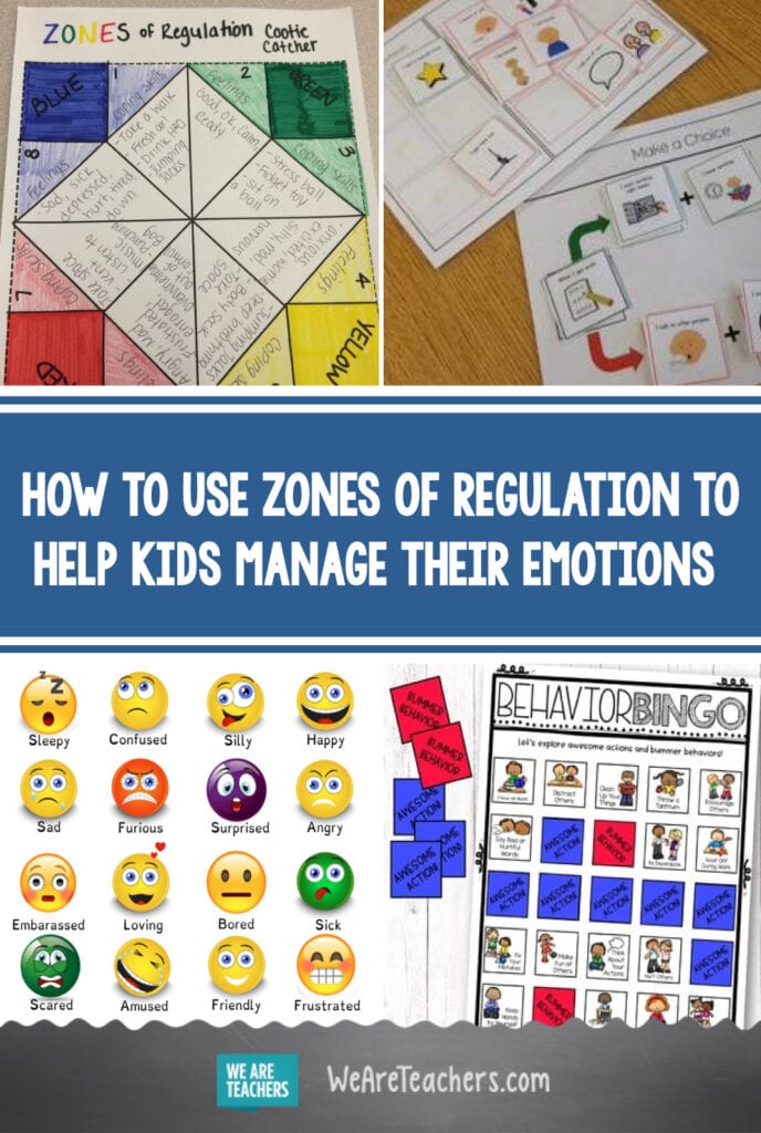 zones of regulation tips and activities weareteachers