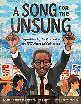 Book cover for A Song for the Unsung as an example of black history books for kids