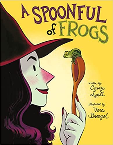 Book cover for A Spoonful of Frogs as an example of preschool books