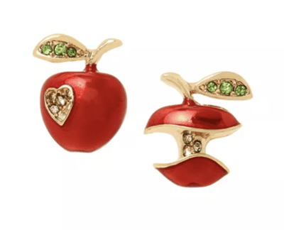 Apple stud earrings