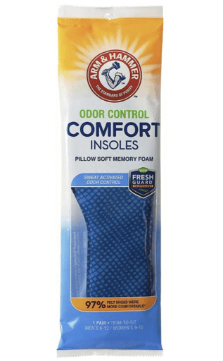 Arm and Hammer odor control comfort inserts