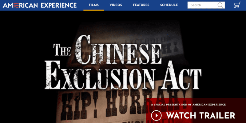 Chinese Exclusion Act Asian Pacific American Heritage Month activities
