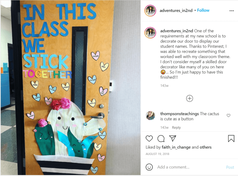 65 Awesome Classroom Doors For Back To School