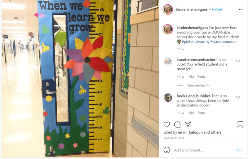 Still of ideas for classroom doors