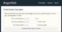 Grade Calculator List For Teachers And Students