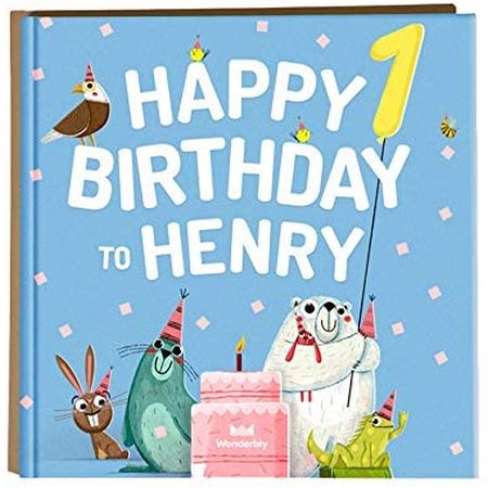 En İyi Kişiselleştirilmiş Çocuk Kitapları: Henry'ye Mutlu Yıllar