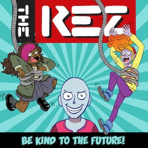 The Rez podcast for students logo
