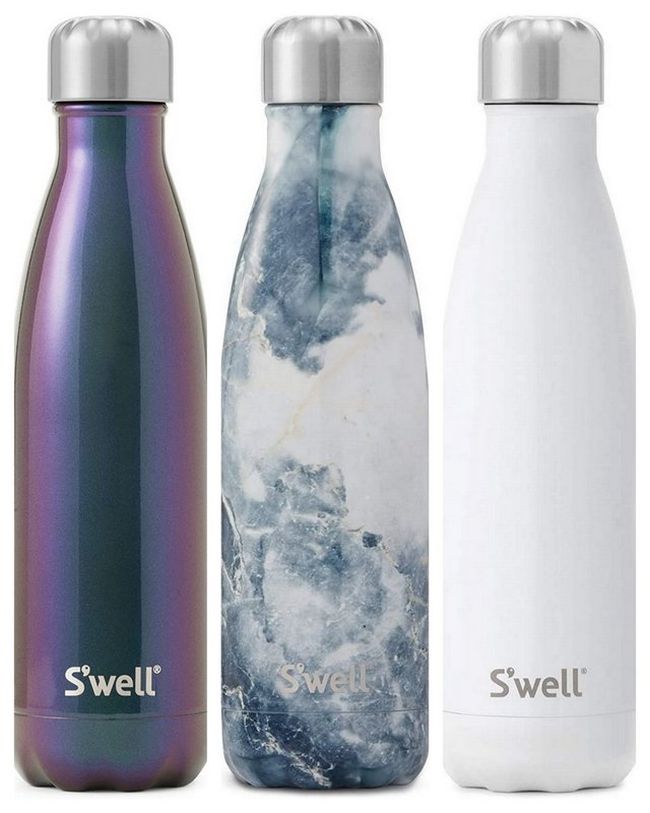 Best Teacher Gifts: S'Well Water Bottles in several colors