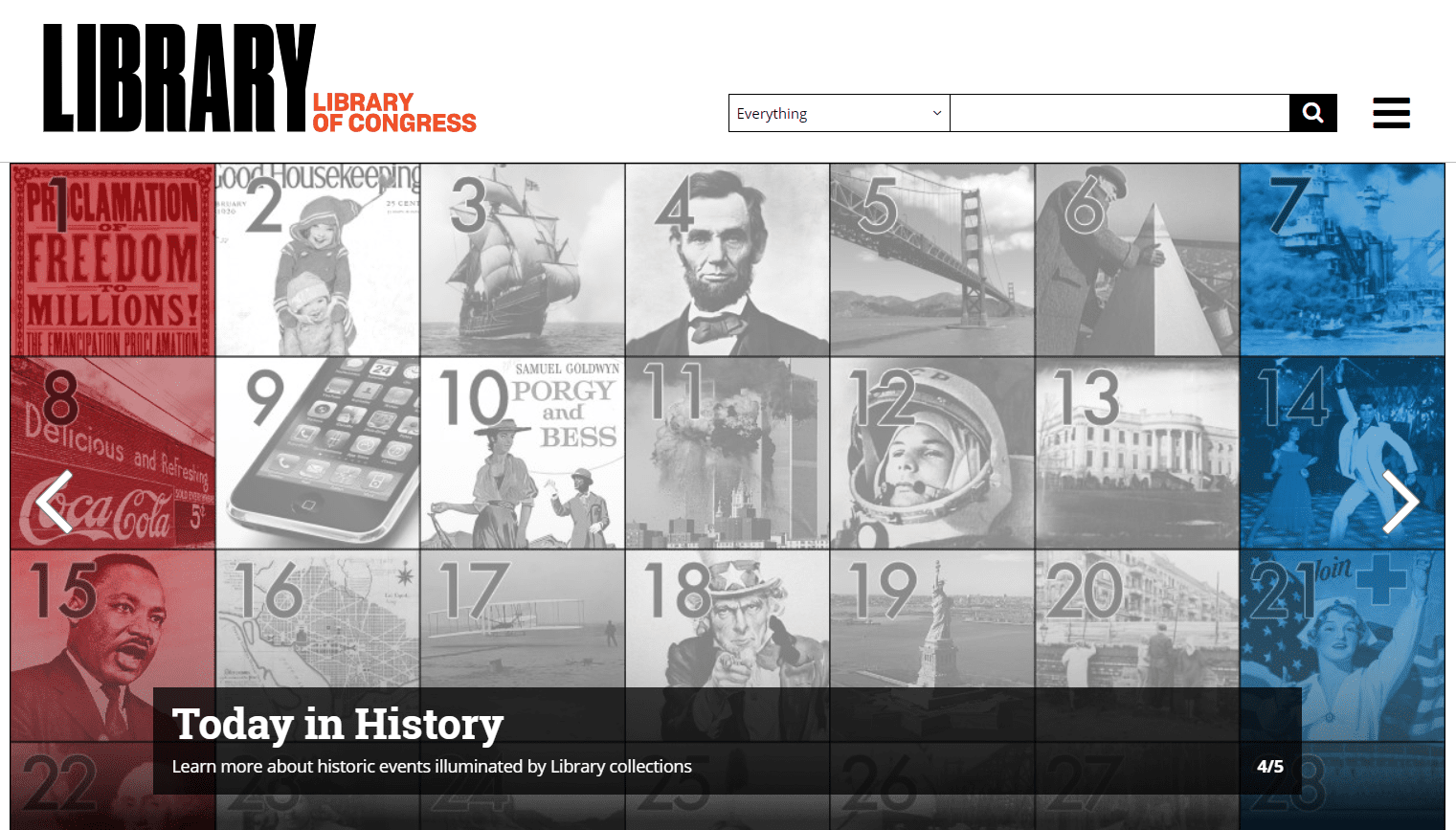 history resource websites
