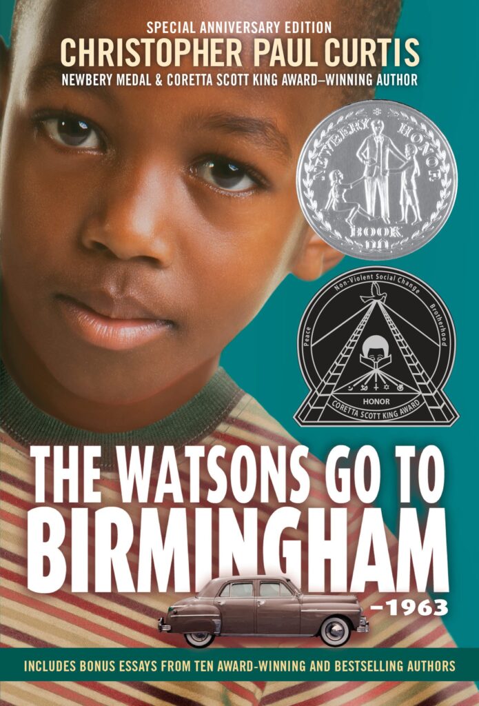 غلاف كتاب The Watsons Go to Birmingham- 90s للأطفال