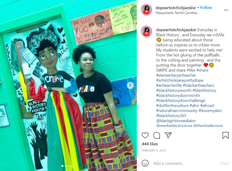 Still of black history month doors are a group effort from Instagram