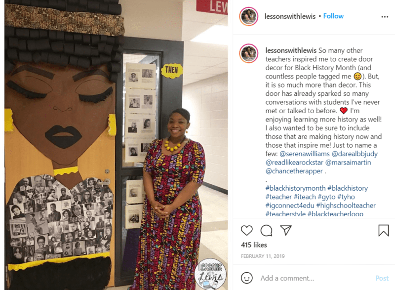 Still of black history month doors are more than decor from Instagram