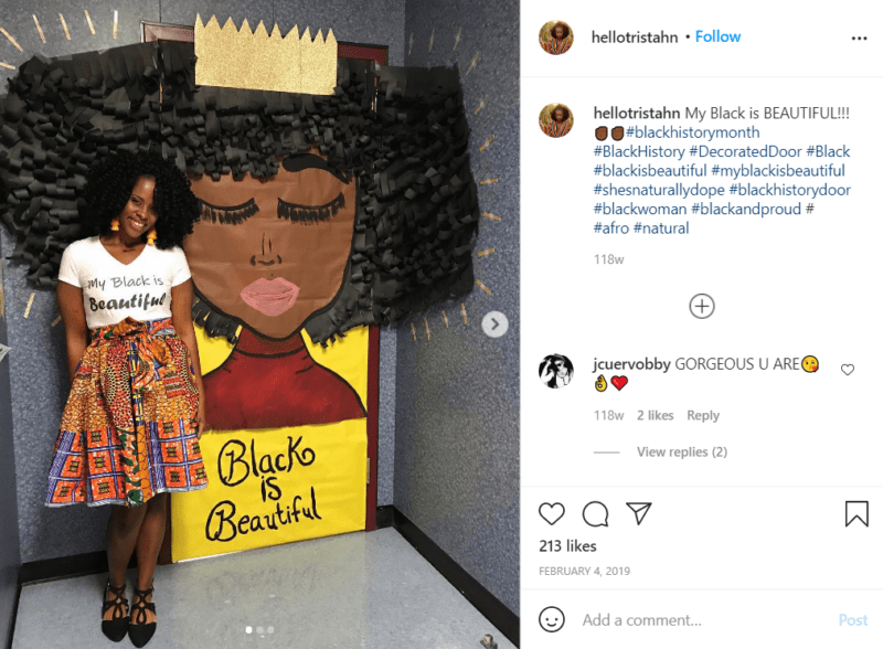 Still of black history month doors can go outside the box from Instagram