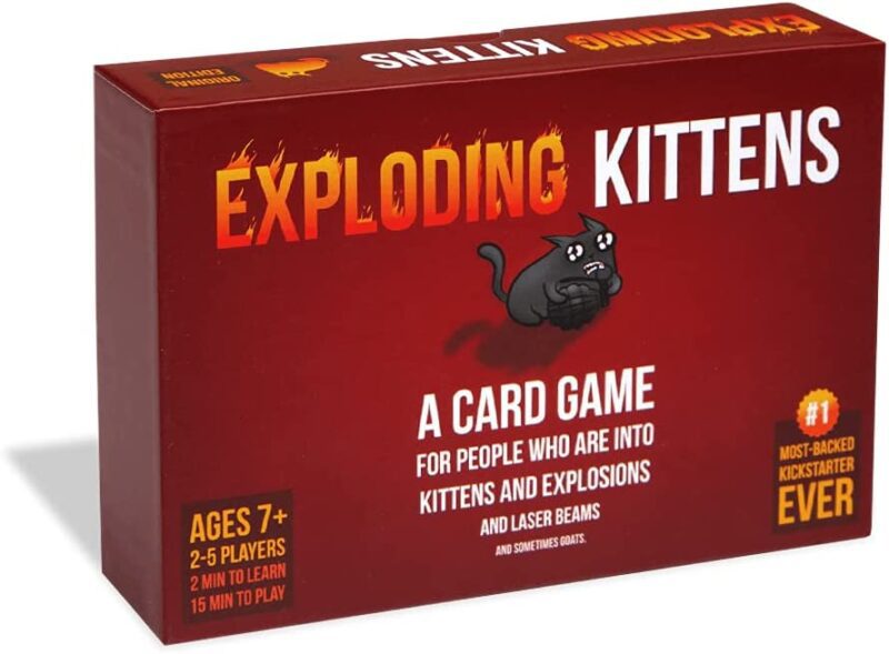 Exploding Kittens board game