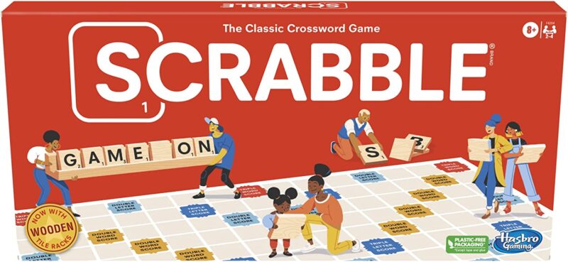 Scrabble, as an example of best board games for teens
